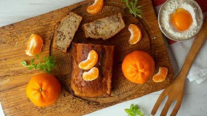 Panqué de mandarinas