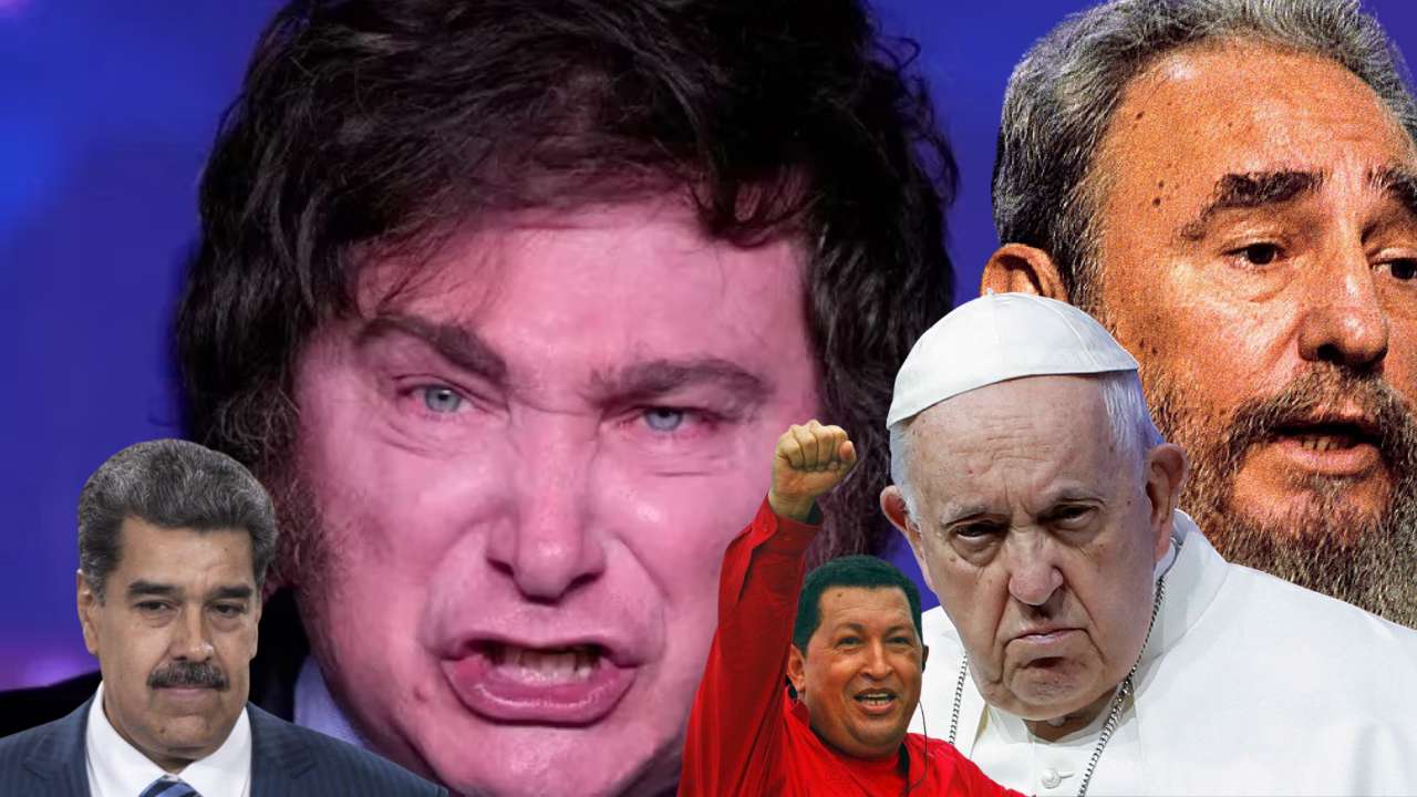 Javier Milei criticó al Papa Francisco