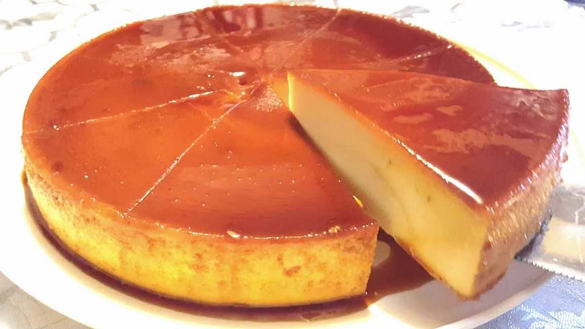 Flan de galletas de vainilla: rico postre para después del almuerzo