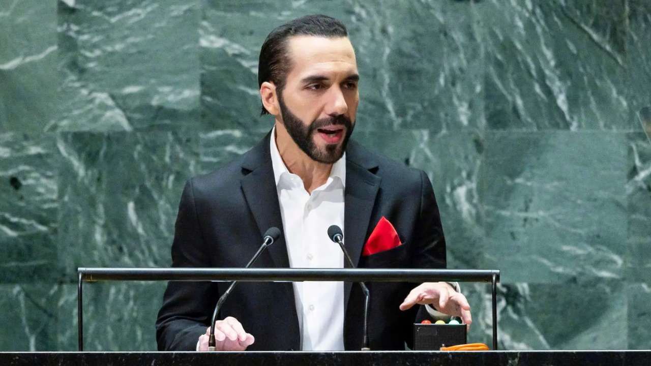 Nayib Bukele ante la ONU