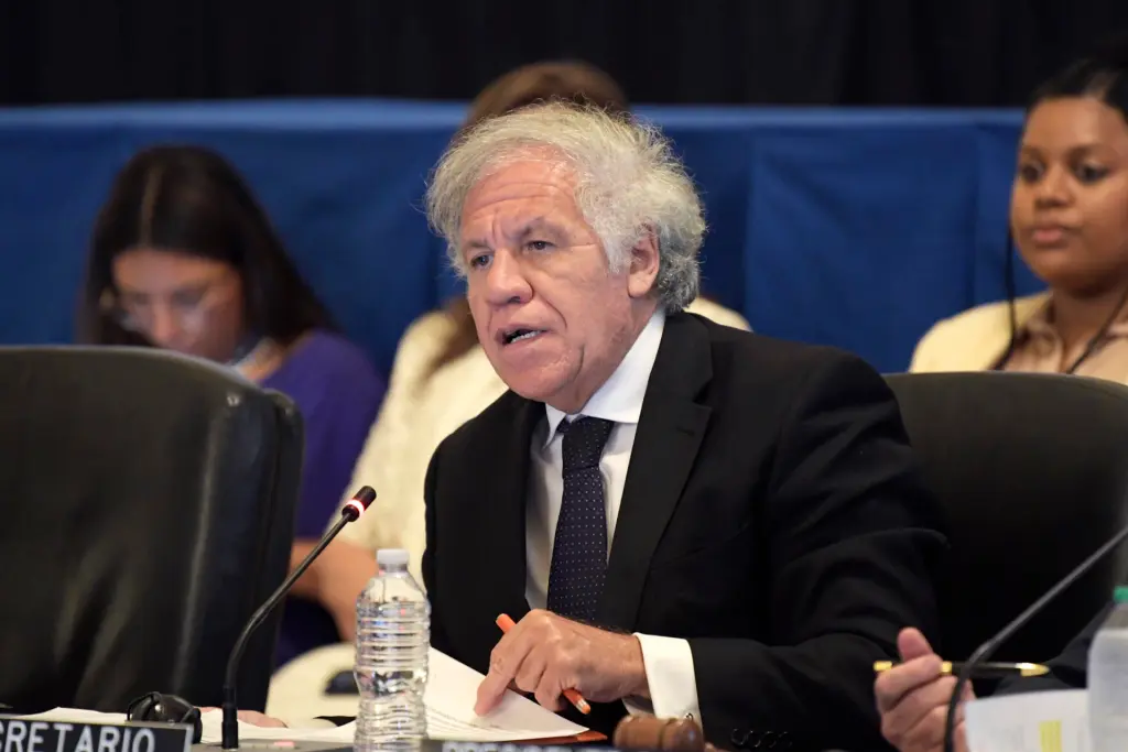 El secretario general de la Organización de Estados Americanos (OEA), Luis Almagro. EFE/Lenin Nolly