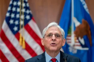El fiscal general de Estados Unidos, Merrick Garland. EFE/Shawn Thew