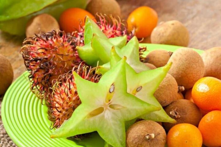 Frutas exóticas con gran aporte de vitamina C
