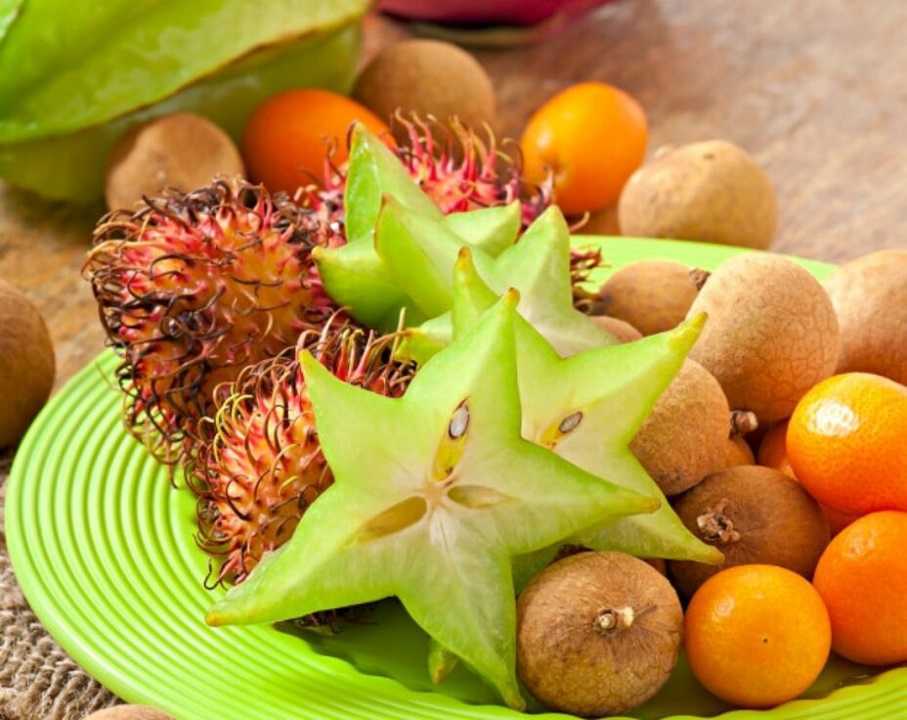Frutas exóticas con gran aporte de vitamina C
