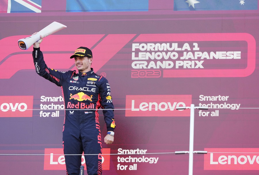 Verstappen gana en el Gran Premio de Japón; Sainz quinto y Alonso octavo. EFE/EPA/FRANCK ROBICHON