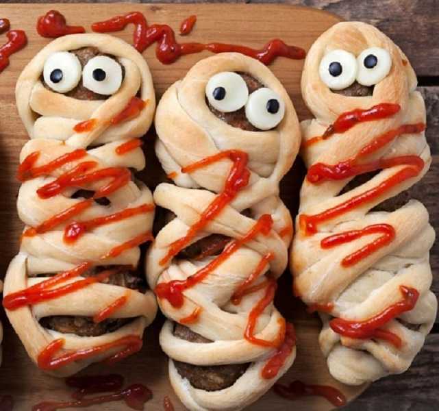 Momias albóndigas para Halloween: rica receta para los niños
