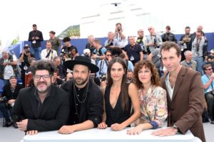 (L-R) Rodrigo Moreno, Daniel Elias, Margarita Molfino, Mariana Chaud y Esteban Bigliardi, en una fotografía de archivo. EFE/EPA/MOHAMMED BADRA