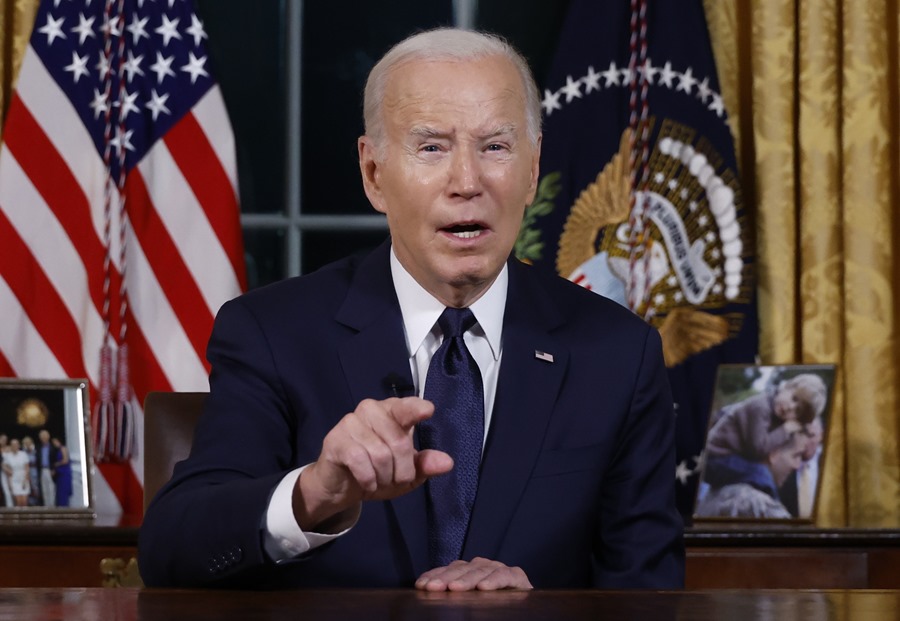 Joe Biden, presidente de Estados Unidos. EFE/EPA/JONATHAN ERNST/Pool