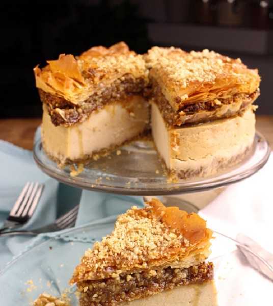 Cheesecake de baklava: prepara este sabroso postre