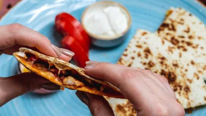 Quesadilla de carne molida