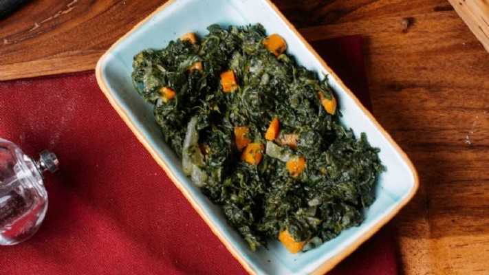 Espinacas con papas