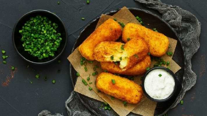 Croquetas de papas con atún
