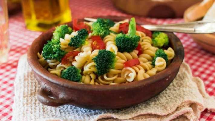 Pasta con vegetales