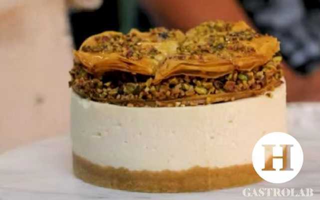 Cheesecake de baklava
