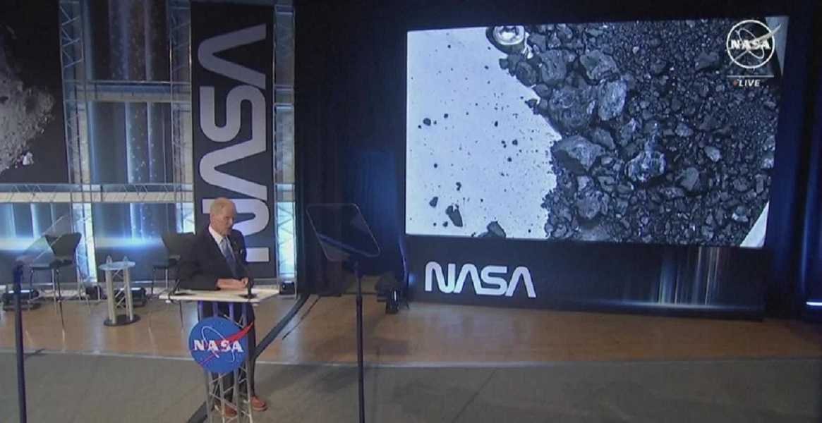 Asteroide Bennu: hallan carbono y agua en las muestras