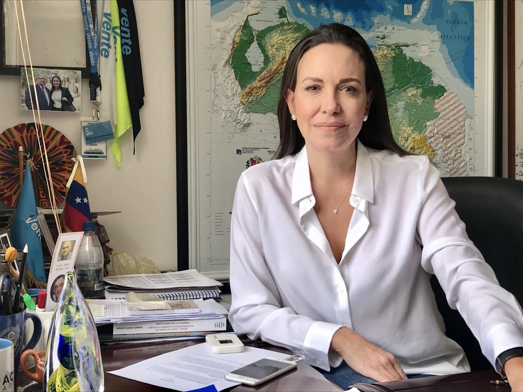 María Corina Machado hoy