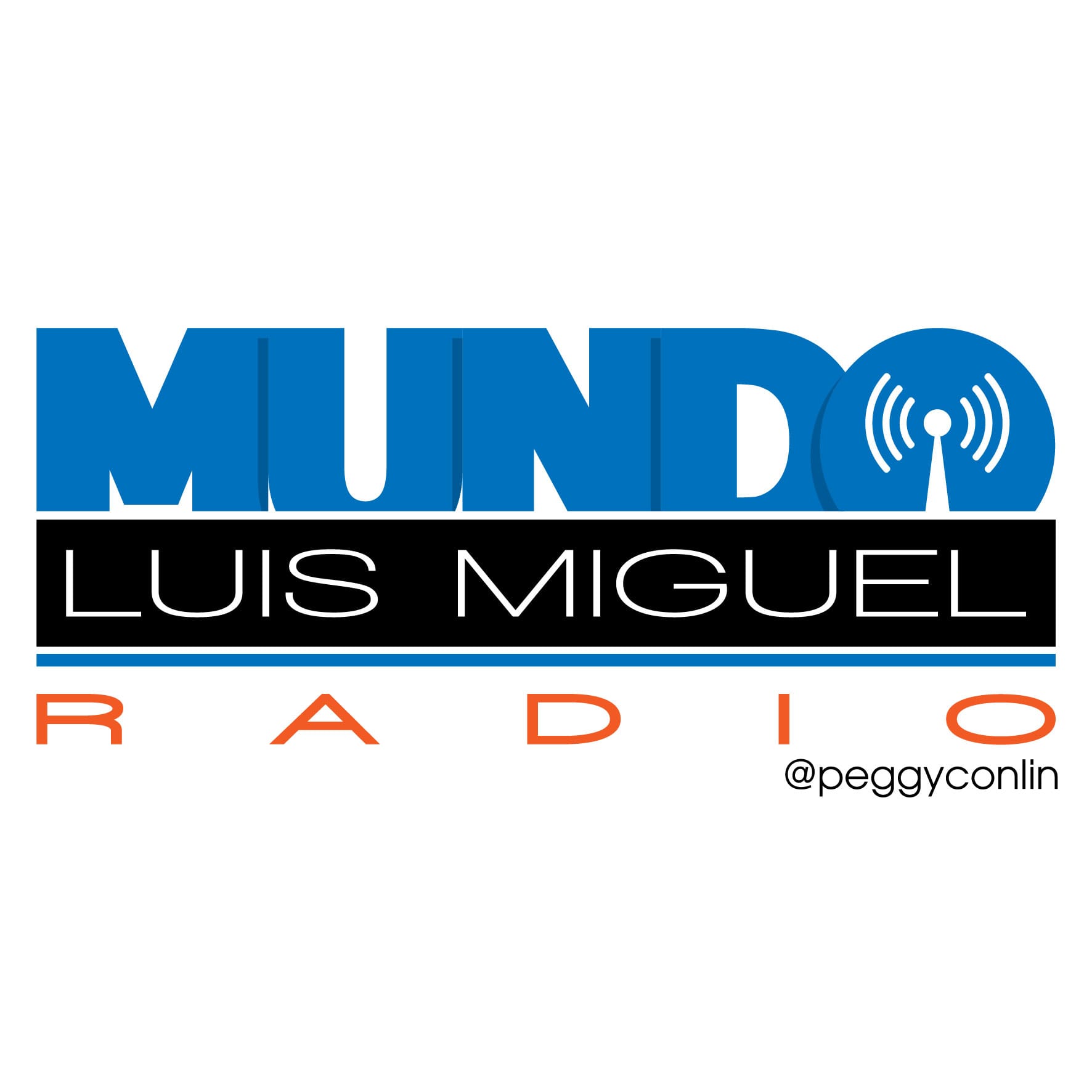 Logo Mundo Luis Miguel Radio Peggy Conlin