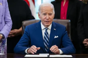 El presidente de EE.UU., Joe Biden, durante un acto en la Casa Blanca, este 13 de noviembre de 2023. EFE/Al Drago/Pool
