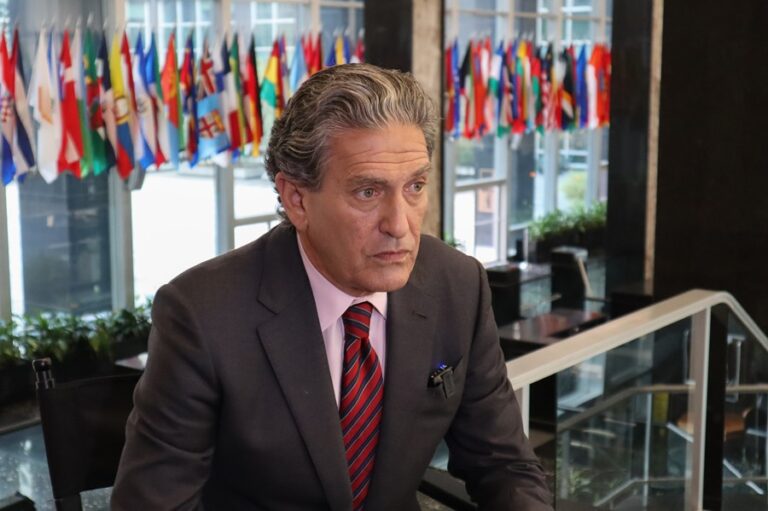 El encargado de la oficina antipropaganda del Departamento de Estado estadounidense, James Rubin. EFE/ Octavio Guzmán