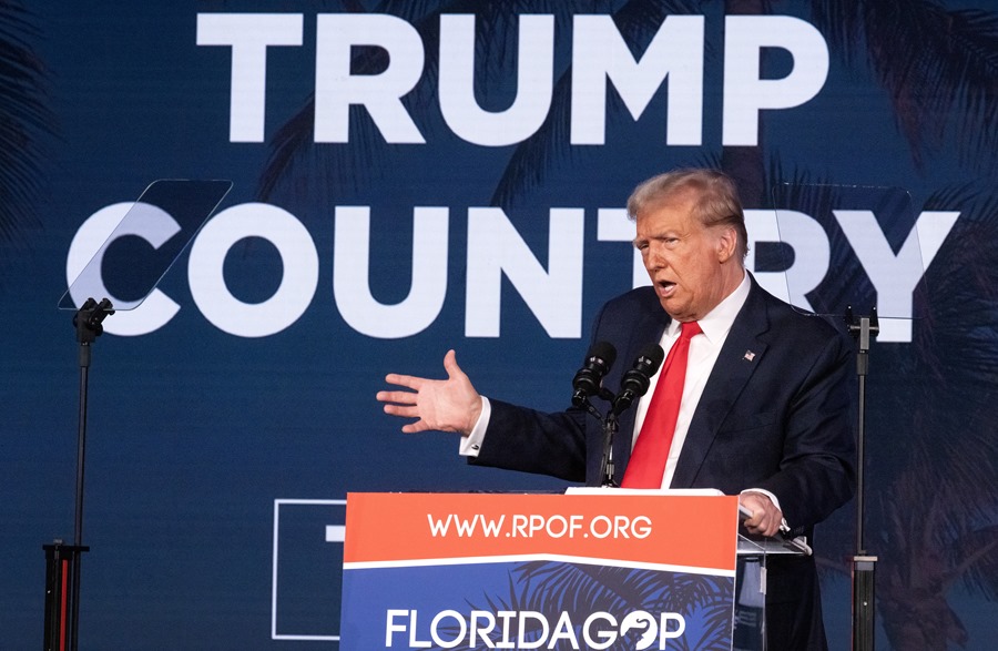 El expresidente estadounidense Donald Trump, en una imagen de archivo. EFE/EPA/CRISTÓBAL HERRERA-ULASHKEVICH