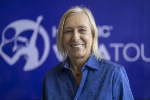 La extenista estadounidense Martina Navratilova. EFE/Rodrigo Jiménez