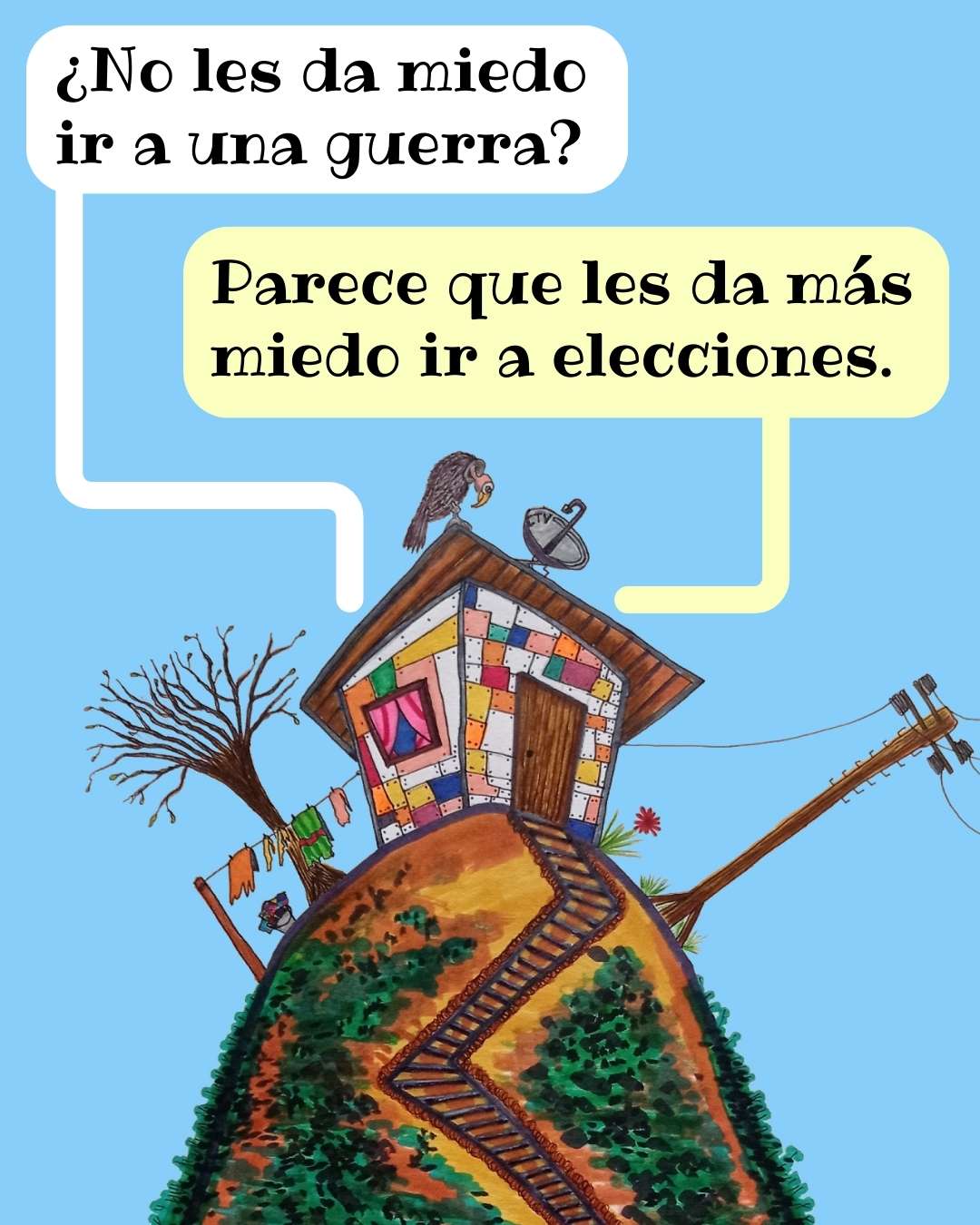 La casita - Bola de humo