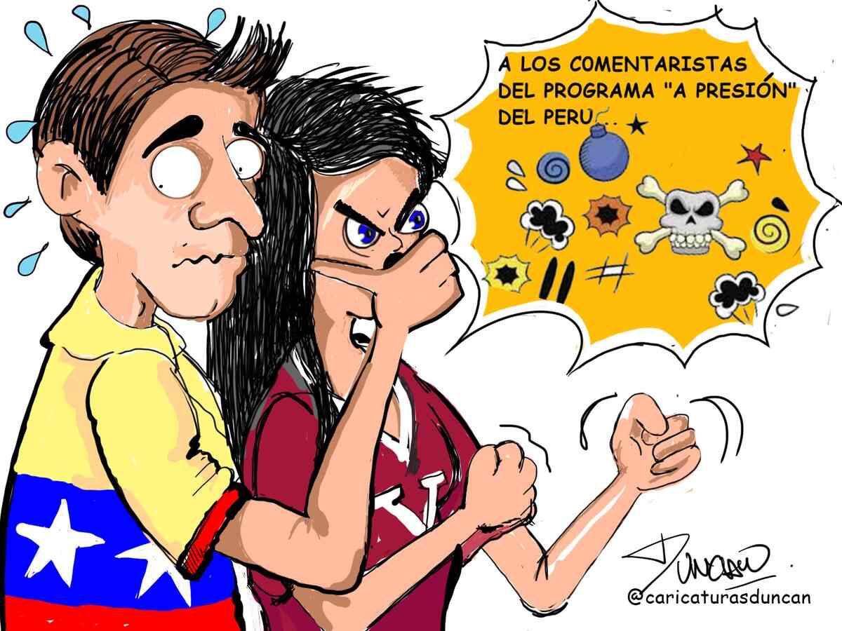 Desafortunado comentario - Caricatura de Duncan