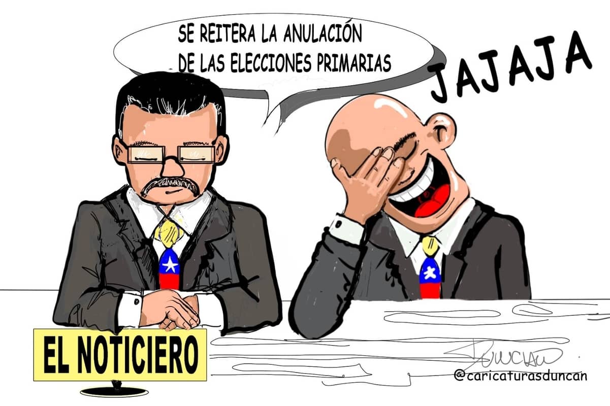 Chiste Noticiero - Caricatura de Duncan