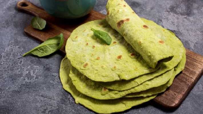 Tortillas de espinacas con avena