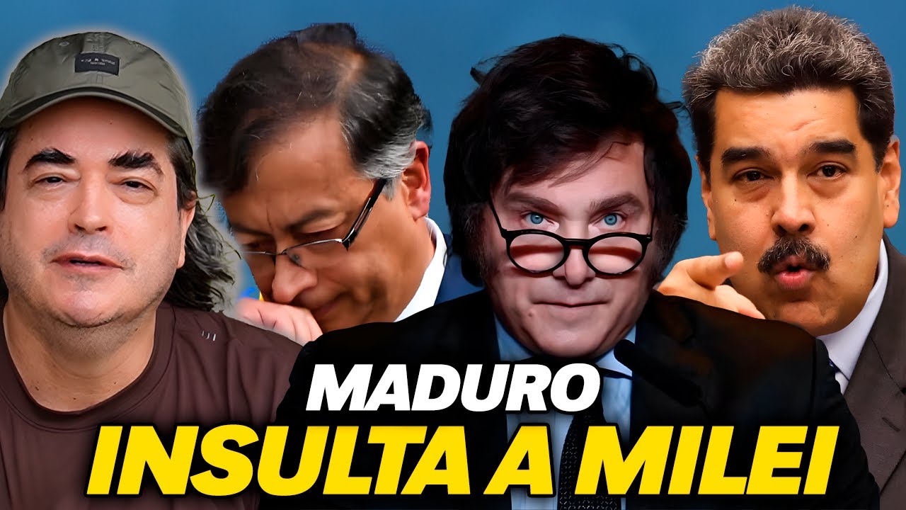 Maduro insultó a Milei