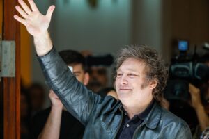 El ultraderechista Javier Milei que ha ganado las elecciones y será presidente de Argentina. EFE/Juan Ignacio Roncoroni/Archivo