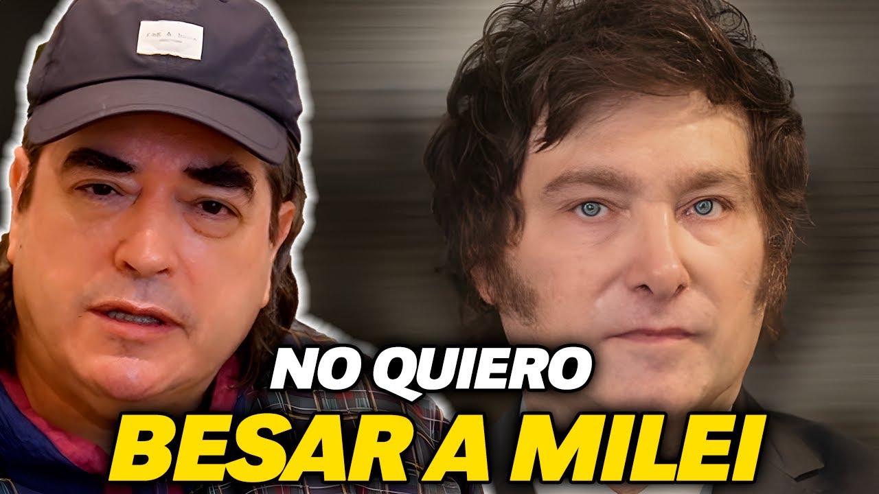 Jaime Bayly no quiero besar a Milei