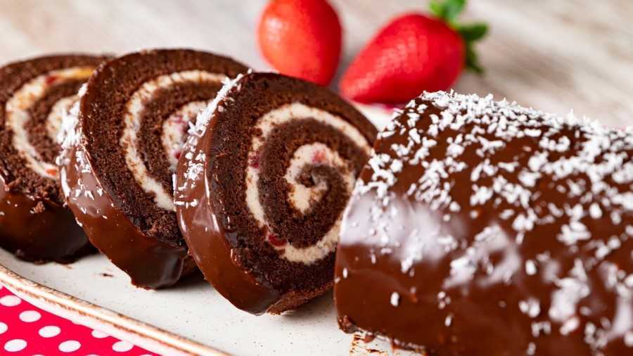 Niño envuelto de chocolate: sabroso postre para toda la familia