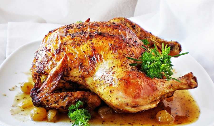 Relleno de carne para el pollo