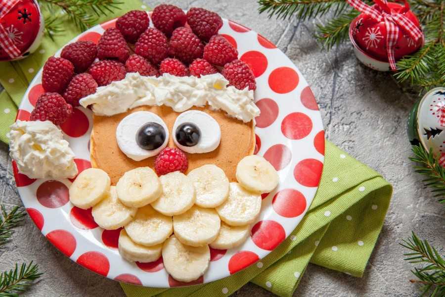Desayunos infantiles navideños