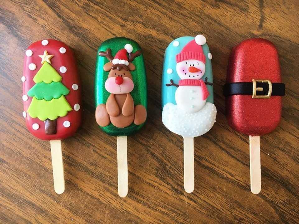 Paletas de chocolate: deliciosas para regalar en Navidad
