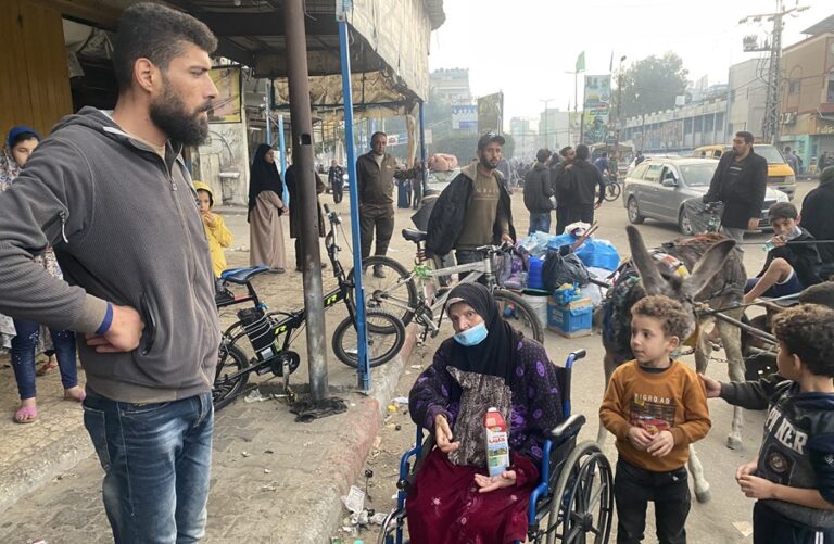 La ONU alerta sobre el "hacinamiento extremo" en Rafah. EFE/Anas Baba