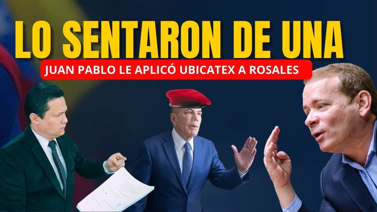 Juan Pablo Guanipa contra Manuel Rosales Norbey Marín Video