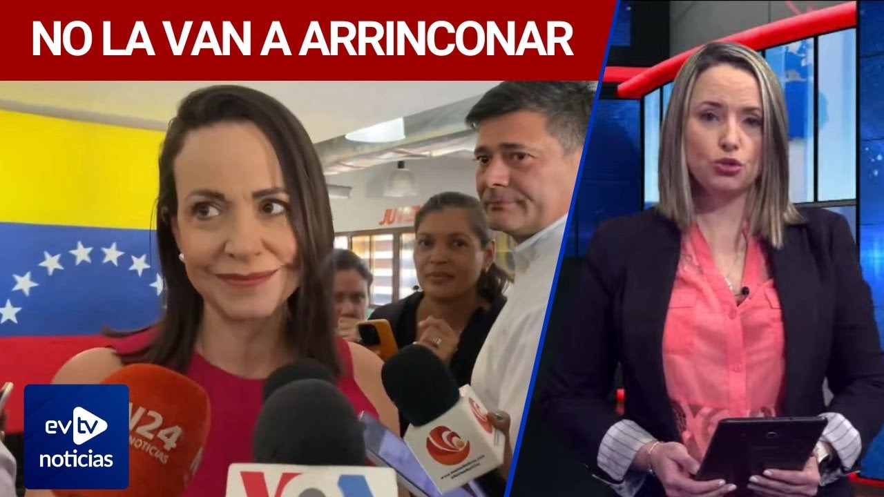 María Corina Machado agarra el sartén por el mango