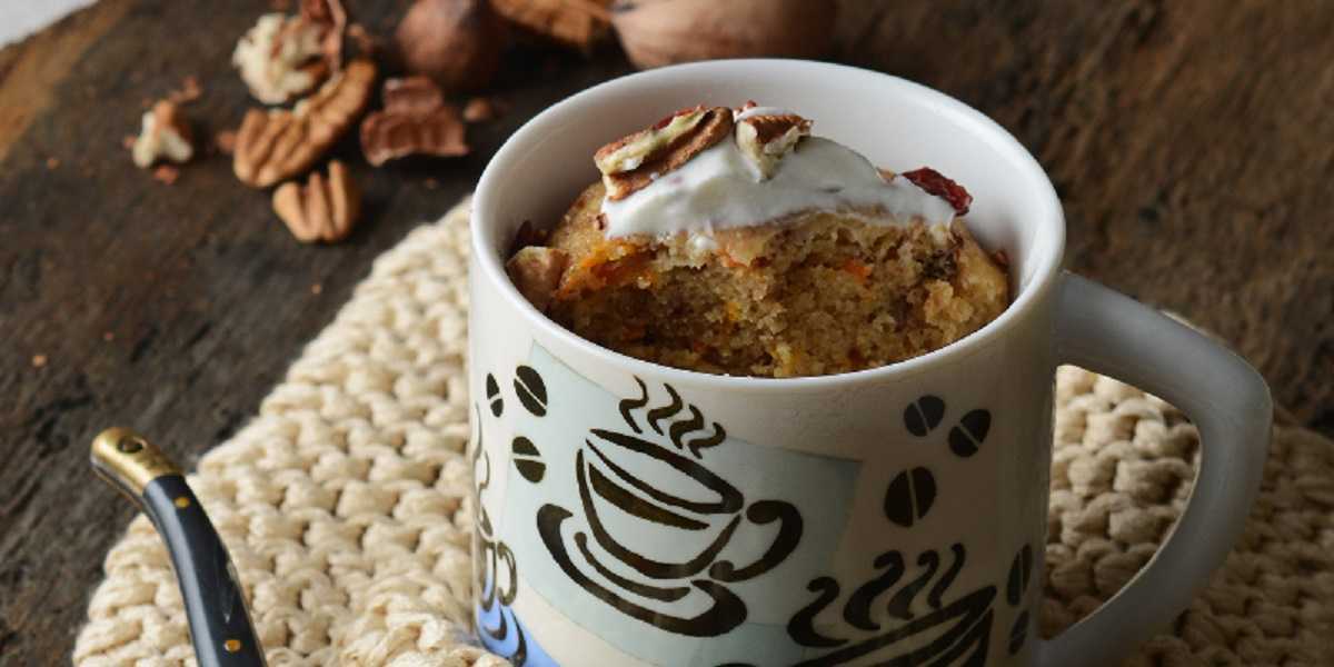 Mug cake de nuez y canela: prepara esta deliciosa receta