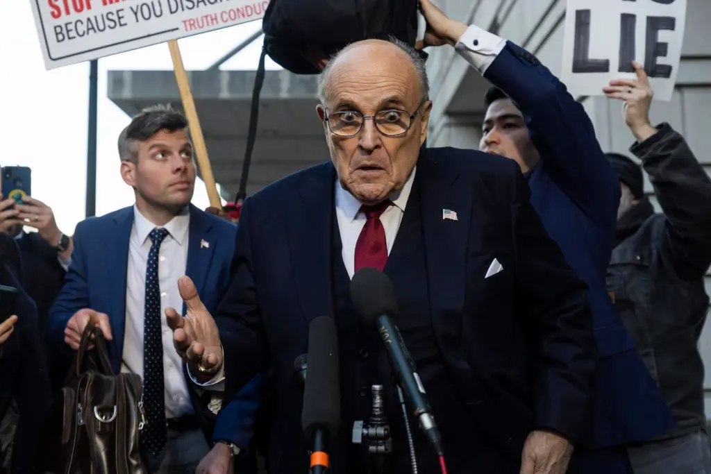 El exalcalde de Nueva York Rudy Giuliani. EFE/EPA/Jim Lo Scalzo