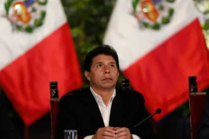 Fotografía de archivo muestra al expresidente de Perú, Pedro Castillo EFE/ Paolo Aguilar