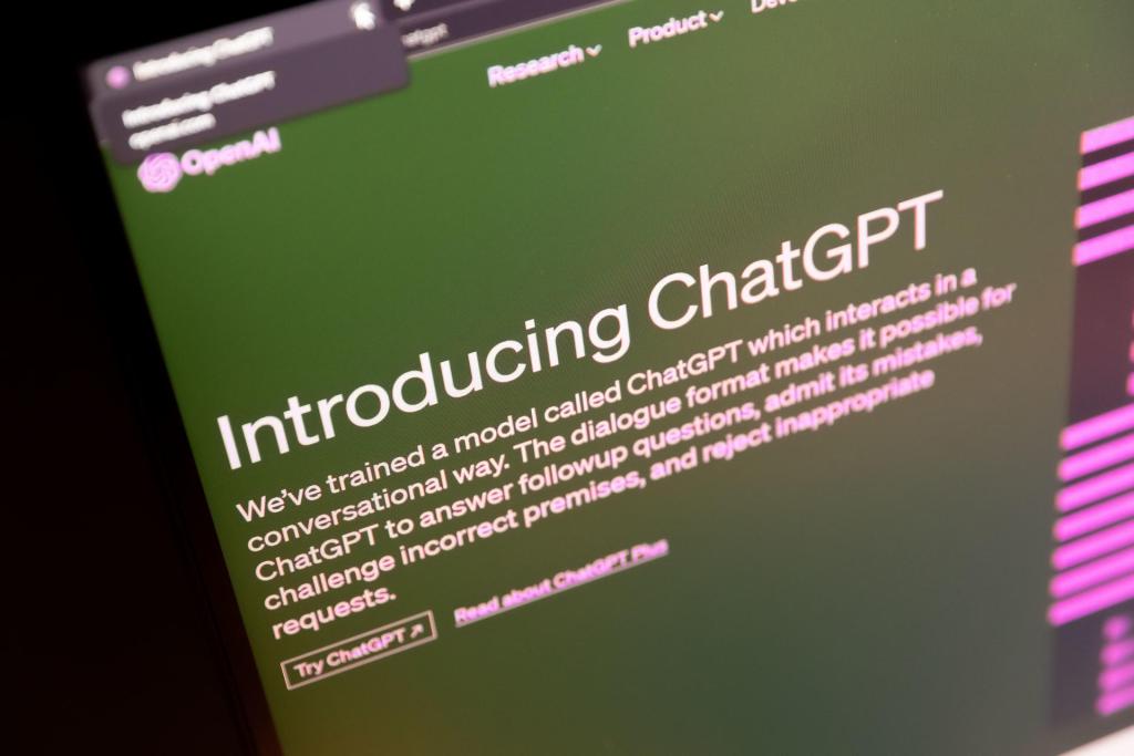 Fotografía de una pantalla con el sitio web ChatGPT de OpenAI. EFE/Rayner Peña R.