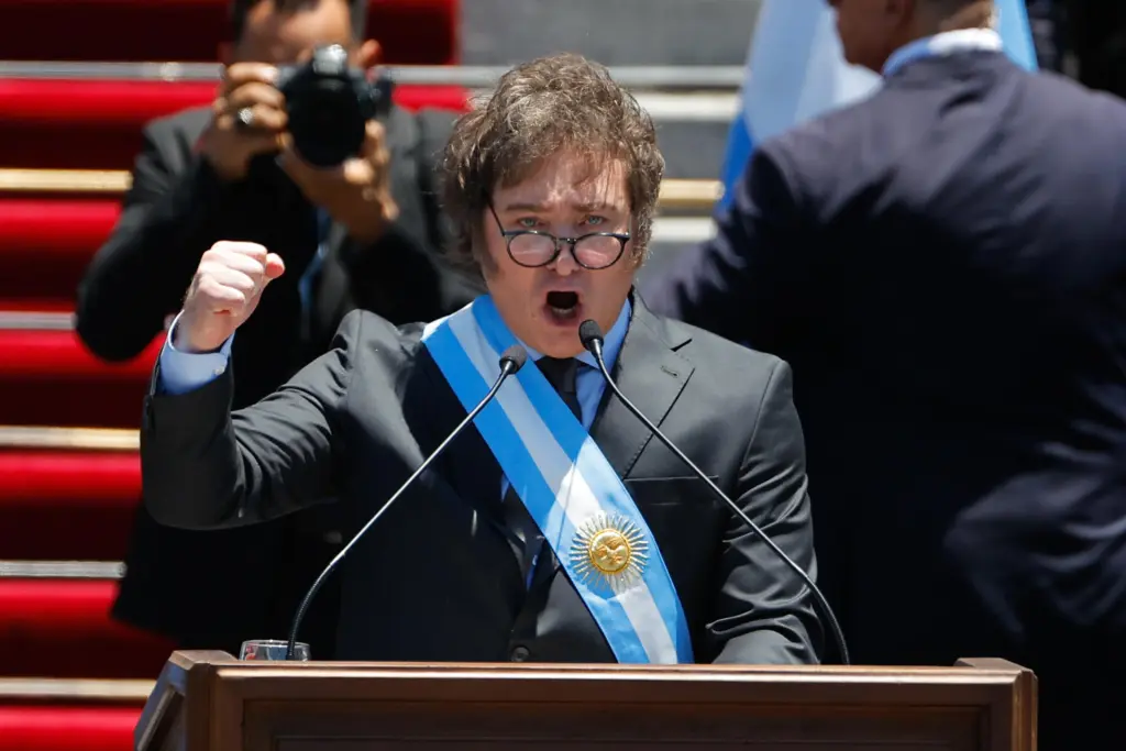 Foto de archivo del presidente de Argentina, Javier Milei. EFE/ Juan Ignacio Roncoroni