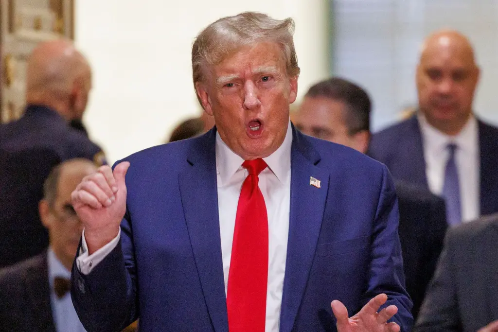 Fotografía de archivo del expresidente de EE.UU., Donald J. Trump. EFE/EPA/SARAH YENESEL