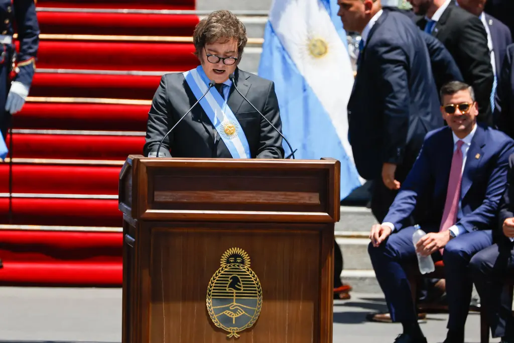 Foto de archivo del presidente de Argentina, Javier Milei. EFE/ Juan Ignacio Roncoroni