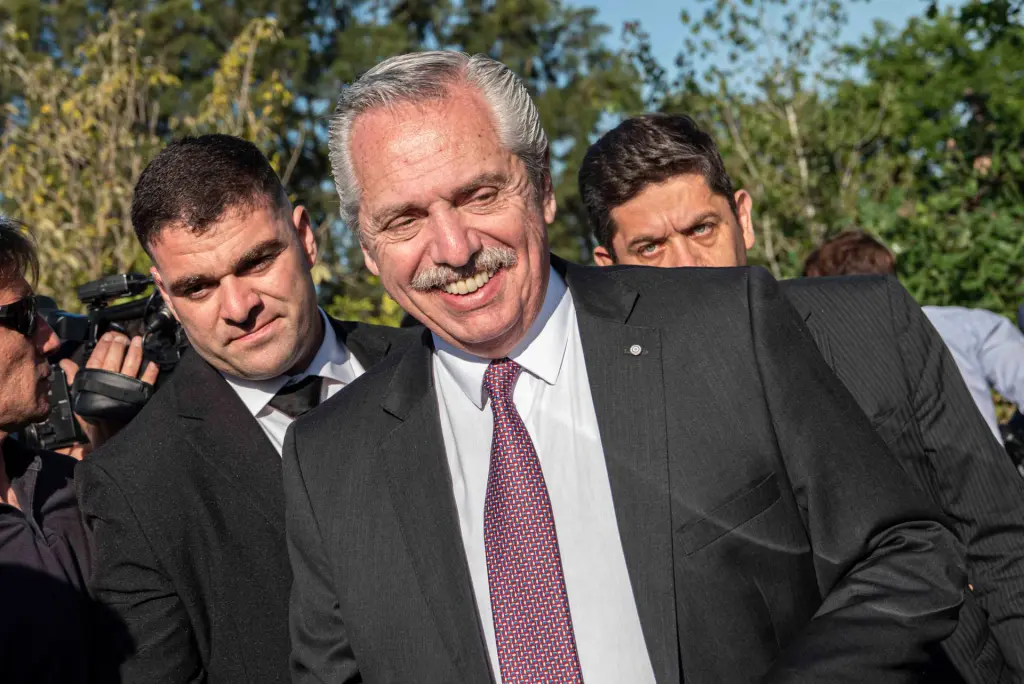Foto de archivo del presidente de Argentina, Alberto Fernández. EFE/ Sofia Torres