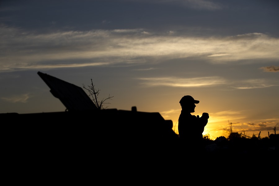 Un soldado ucraniano, en una imagen de archivo. EFE/Orlando Barría