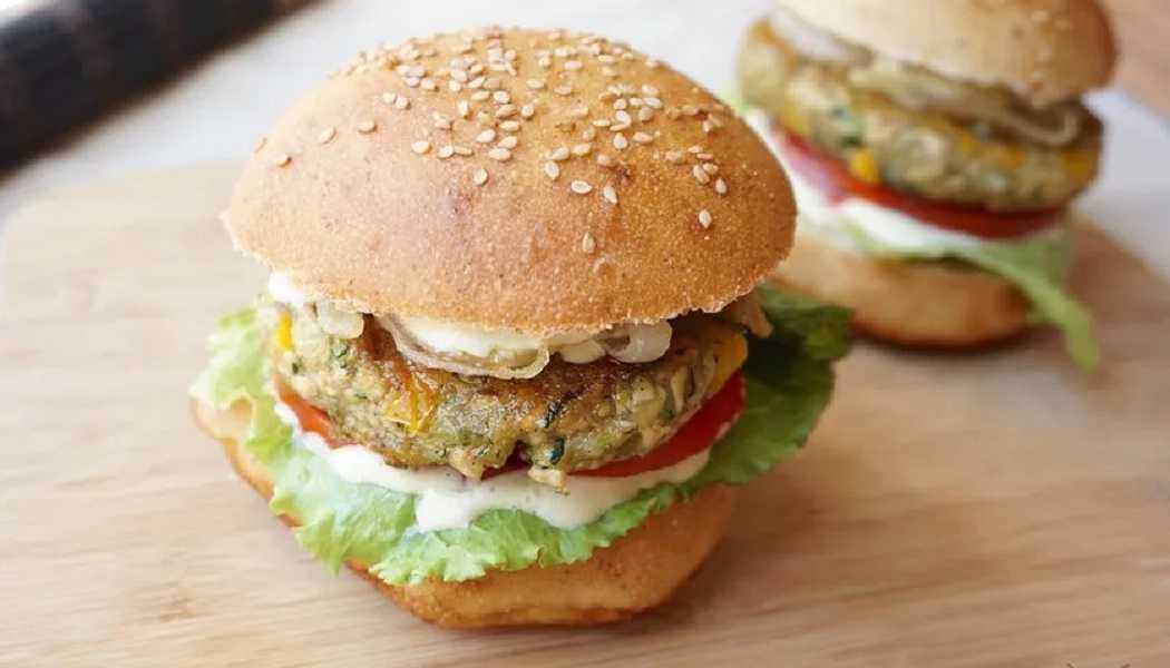 Hamburguesa de vegetales: sabrosa receta para cenar