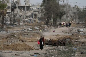 Tres meses después de su ataque a Israel, el apoyo a Hamás se ha triplicado en Cisjordania. EFE/EPA/MOHAMMED SABLE